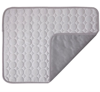 Dog Cooling Mat Summer Pad Mat For Dogs Cat Ice Silk Blanket Sofa Breathable Pet Dog Bed Summer Washable For Small Large Dog Cat
