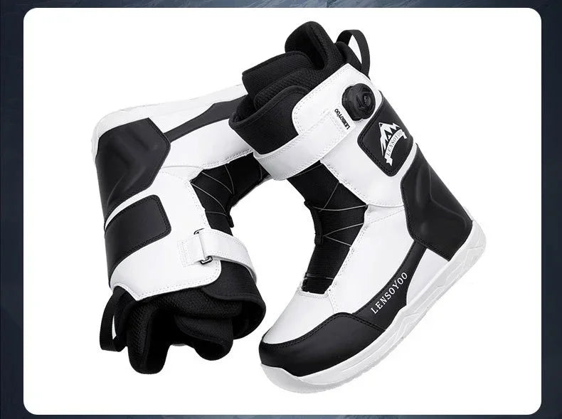 Adult Winter Ski Shoe 2025 New Women Outdoor Sports Snowboarding Boots Men Warm Breathable Waterproof Cold Resistant Snow Shoes