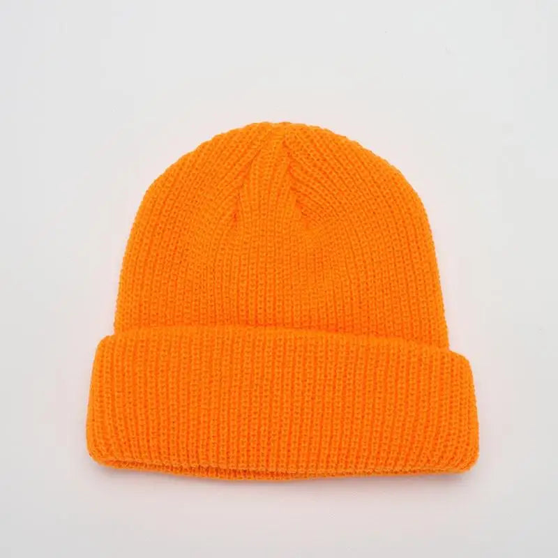 Winter Warm Beanies Casual Short Thread Hip Hop Hat Adult Men Female Knitted Skull Cap Elastic Unisex