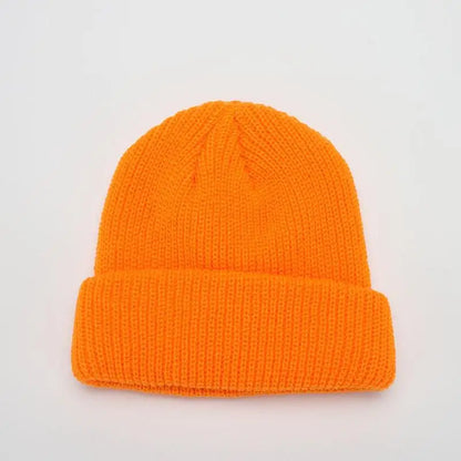 Winter Warm Beanies Casual Short Thread Hip Hop Hat Adult Men Female Knitted Skull Cap Elastic Unisex