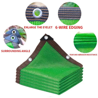 Multiple color outdoor garden sunshade net, terrace sunshade net, camping sunshade net, UV protection, HDPE sunscreen cloth, sun