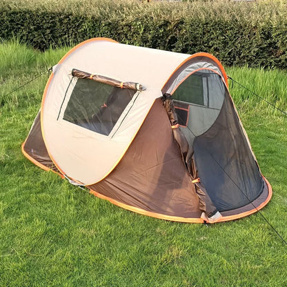 5-8 People Quickly Open Fully Automatic Pop-up Tent, Waterproof Camping Boat Tent, Portable Outdoor Tent For Travel