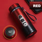 StainlessSteel Thermos Bottle with LED Temperature Display, 500-1000ML