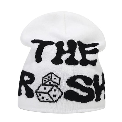 Bocca Beanie Y2K Knitting Hat For Men Women Warm Winter Autumn Letter Cartoon Streetwear Knitting Cap Hip Hop Gorras New Fashion