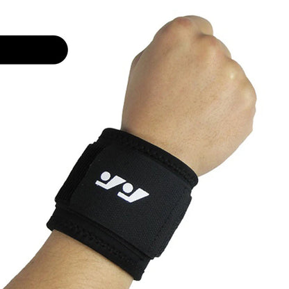 1 Pc Wristband Wrapping Compression Sports Wrist Thin Style Elastic Adjustable Wrist Guard Support Basketball Run Sweatband Gym