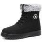 Winter New Women's Thick Plush Cotton Boots and Mid Top Warm Snow Boots Are Fashionable  Trendy  and Upgraded for Warmth