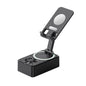 3-in-1 Bluetooth Speaker Phone Power Bank Foldable Wireless Speaker Phone Stand with Anti-Slip Pads For Video Meeting Live