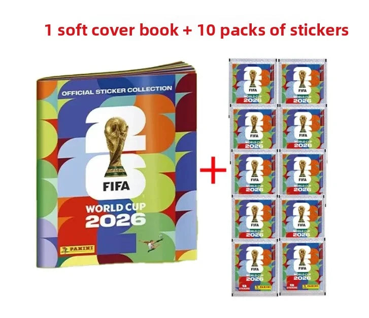 2026 FIFA World Cup Panini Original Stickers International Version Rare Collection Football Fan Souvenir Present