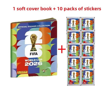 2026 FIFA World Cup Panini Original Stickers International Version Rare Collection Football Fan Souvenir Present