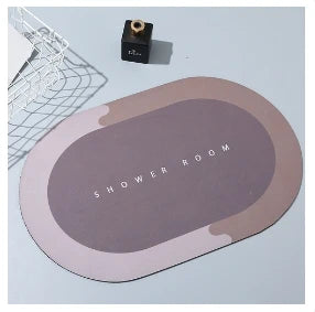Super Absorbent Bathroom Anti-slip Mat Diatomaceous Earth Bathroom Mat Bathtub-Mat Door Mat Shower-Mat Easy To Clean Home