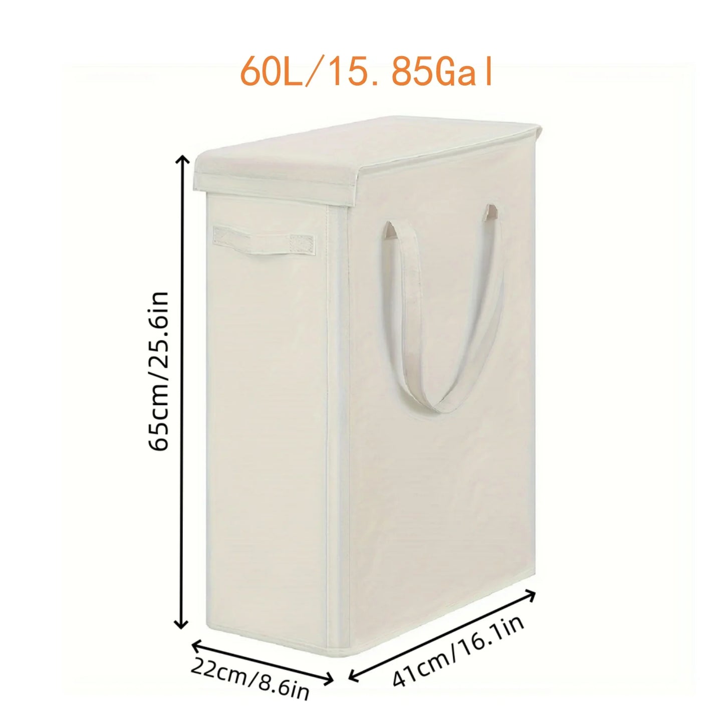 1PC Laundry Basket With Wheels And Lid,Closed Laundry Hamper,Suitable For Bedrooms,Bathtubs,Laundry,Dormitories