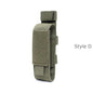 Tactical Outdoor Molle Scissor Bag Medical Shears Pouch Multifunctional Tourniquet Holder Storage Bag Case Flashlight Holster