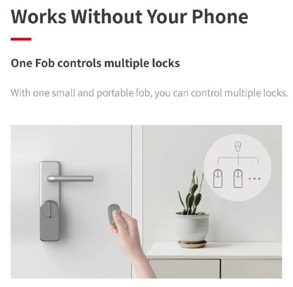 RAYKUBE A1 Pro Tuya BEL Smart Door Lock Set with Fobs/ Keypad/ Smart Key Tuya Remote Unlock Work with Alexa Google Assistant