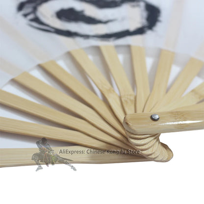 Tai Chi Dragon Bamboo Chinese Tai Chi Fans Kung fu Martial arts Training Fan