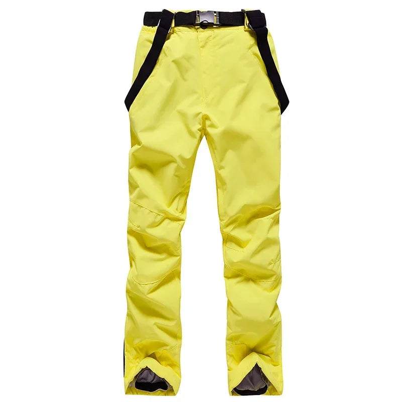 New Winter Ski Pants Men Outdoor Mountain Windproof Waterproof Ski Snowboard Pants Warm Snow Male Trousers Brand