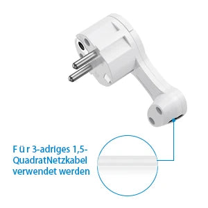 4pcs Male Female Connector EU Power Plug Replacement Rewireable Schuko Adapter Electeical Socket Extension Cable French German