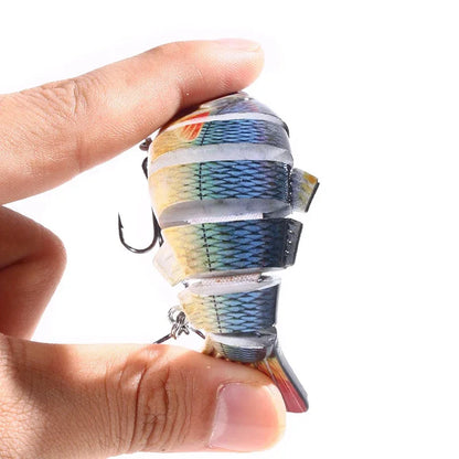 6/3/1Pcs Fishing Lure Sinking 10cm 17.5g 6 Segment Multi Jointed Swimbait Artificial Wobblers Crankbait Hard Bait Pesca Tackle