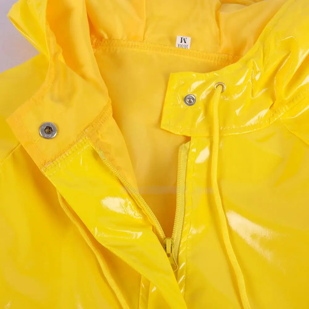 Horror Fairytale Movies Coraline Cosplay Costume Wig Size Halloween Party Scary Yellow Coat Secret Door Adult Kid Roleplay Suit