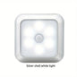 LED Night Light Smart Motion Sensor Night Light 3A Battery-powered Bedside Lamp Closet Bedroom Hallway Staircase Lighting