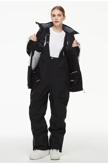 Men's and Women's Ski Pants Bibs, Bibbed Snowboard Pants, Bibs Snow Pants, Ski Suit, Snowboard Bib Trousers, 2025