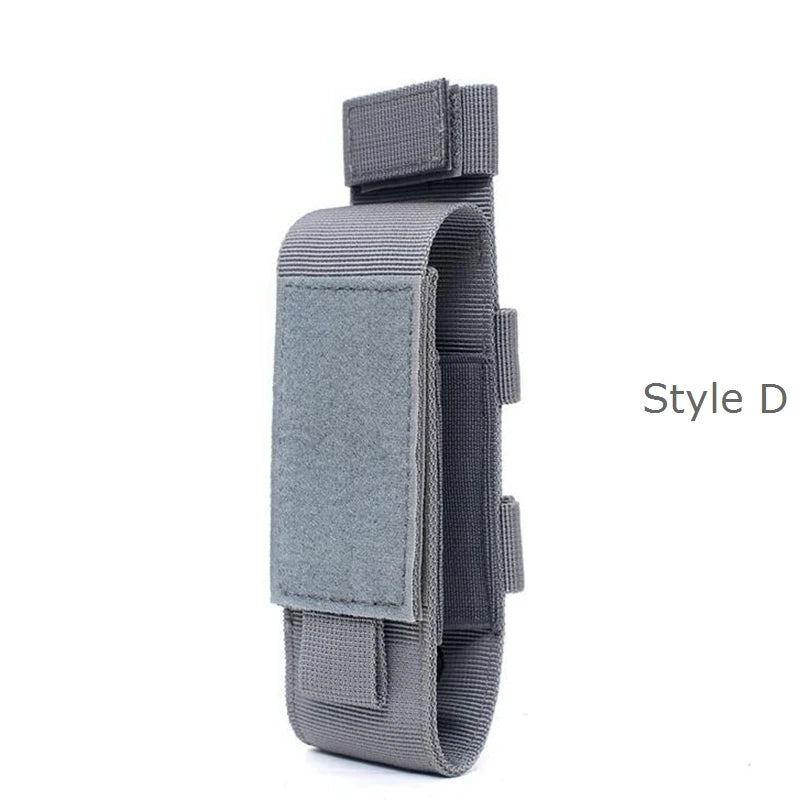 Tactical Outdoor Molle Scissor Bag Medical Shears Pouch Multifunctional Tourniquet Holder Storage Bag Case Flashlight Holster