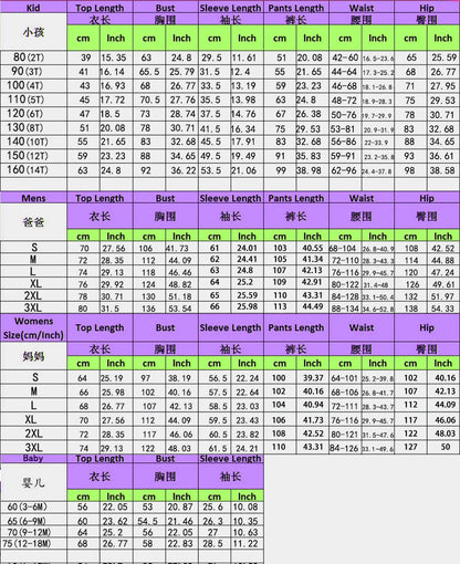 New Year's Costumes Family Matching Outfits Christmas Pajamas Mother Father Kids Clothing Set Baby Romper Xmas Family Look Pjs