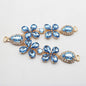 1 pcsOf Fashionable Rhinestone Metal Slipper Chains And Bread Shoes Bikini Women's Shoes Metal Slippers Women's Open Toe