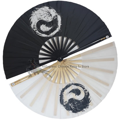 Tai Chi Dragon Bamboo Chinese Tai Chi Fans Kung fu Martial arts Training Fan