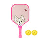 Kids Pickleball Paddles Cute with Small Grip Lightweight Pickleball Rackets Honeycomb Core Fiberglass Set for Children