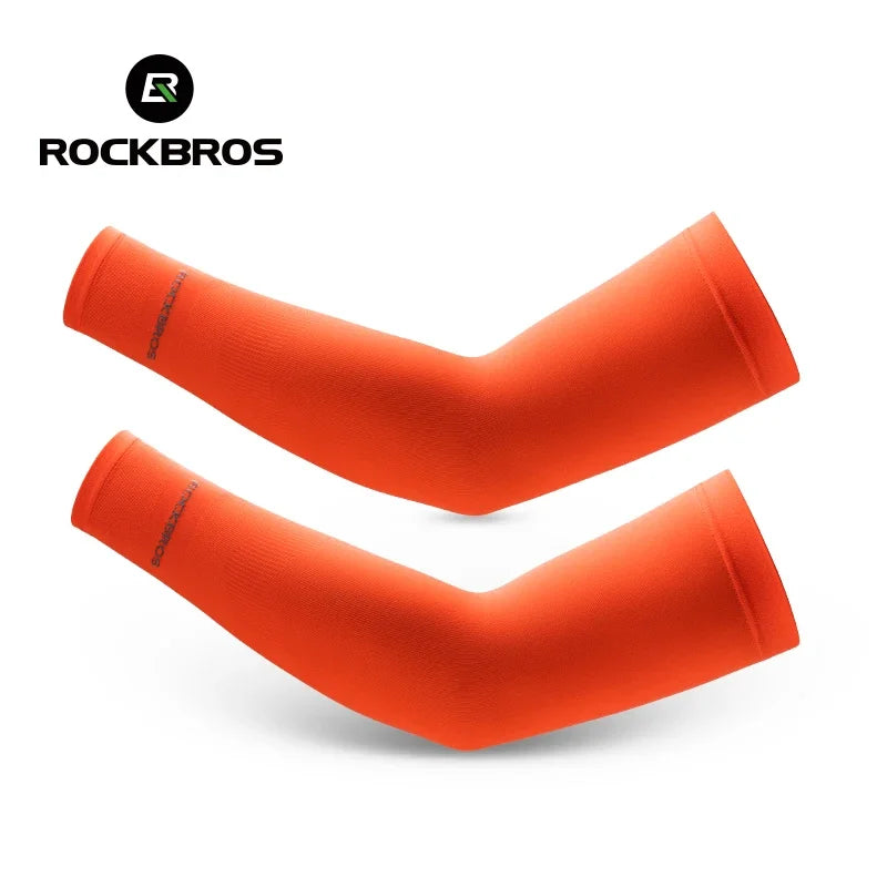 Breathable UV Protection Cycling Arm Sleeves for Outdoor Sports Road Bike Sun Guard Gear Arm Sleeves Sun UV Protection for Men