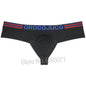 Cheeky Men's Boxers Shorts Thong Brazilain Underwear Bulge Pouch Male Bikini Briefs Micro Trunk 1/3 Rear Coverage Underpant Soft
