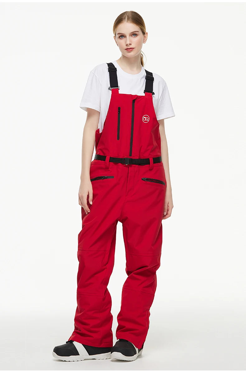Men's and Women's Ski Pants, Bibbed Snowboard Pants, Bibs Snow Pants, Ski Suit Bibs, Snowboard Bib Trousers, 2025 New