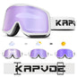 KAPVOE Sale OTG Photochromic Ski Snowboard Goggles Women Men Outdoor Sports Skiing Eyewear UV 400 Winter Snow Protection Glasses