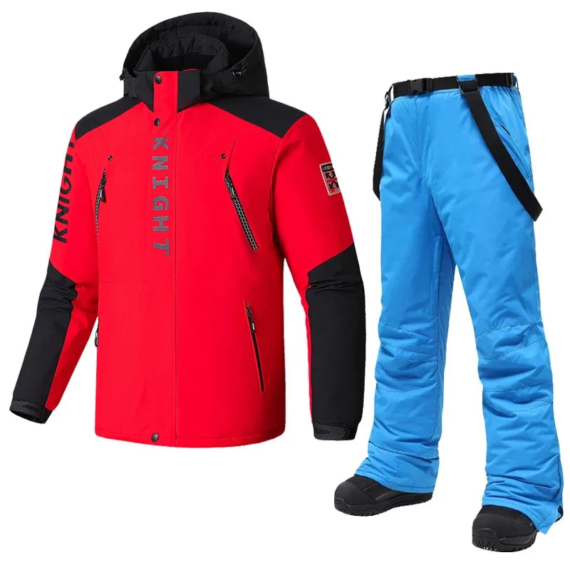 Fleece Ski Jackets and Pants, Good Quality L-8XL Windproof WaterProof.