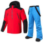 Fleece Ski Jackets and Pants, Good Quality L-8XL Windproof WaterProof.