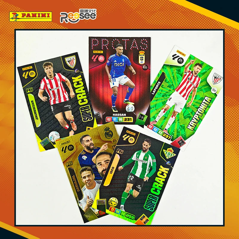 Genuine Panini 2026 La Liga Soccer Trading Cards World Cup Football Collectible Cards
