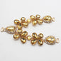 1 pcsOf Fashionable Rhinestone Metal Slipper Chains And Bread Shoes Bikini Women's Shoes Metal Slippers Women's Open Toe