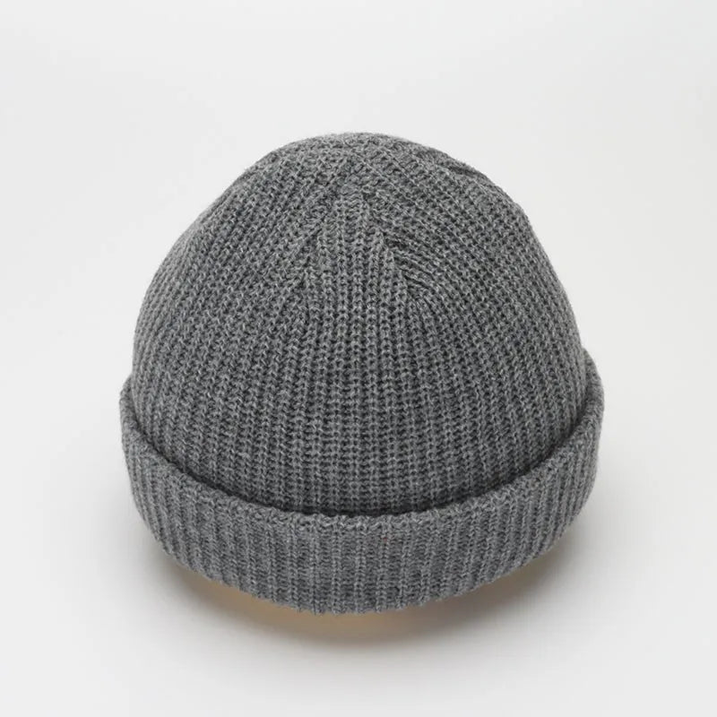 Winter Warm Beanies Casual Short Thread Hip Hop Hat Adult Men Female Knitted Skull Cap Elastic Unisex
