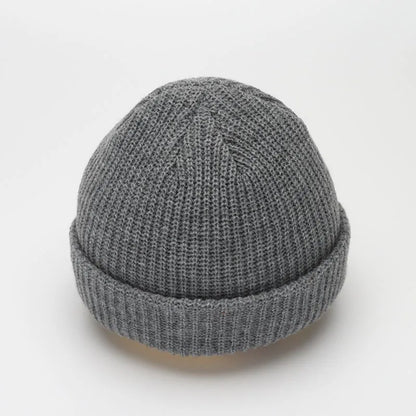 Winter Warm Beanies Casual Short Thread Hip Hop Hat Adult Men Female Knitted Skull Cap Elastic Unisex