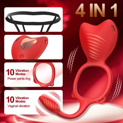 App Control Wearable Panty Vibrator Female 9 Vibration with Wireless Control Penis Ring Clitoral Stimulator Adult Sexy Toys 18+