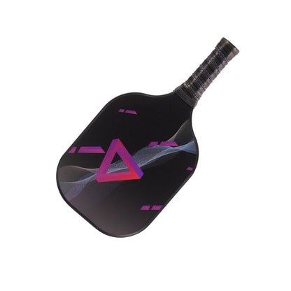 Graphite Pickleball Paddles Set of 2 USAPA Approved Carbon Fiber Surface Anti-Slip Sweat-Absorbing Grip Portable Carry Bag