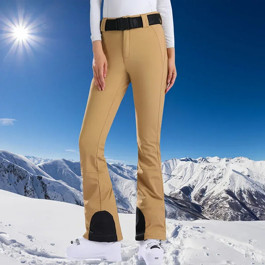Winter Snowboarding Pants Thermal Skiing Pants New Slim Fit Women Snow Trousers Waterproof Clothes Outdoor Windproof Ski Pants