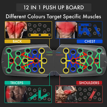 Push-up Plate Men's Practice Pectoral Muscle Multi-functional Bracket Push-up Auxiliary Artifact Home Fitness Equipment
