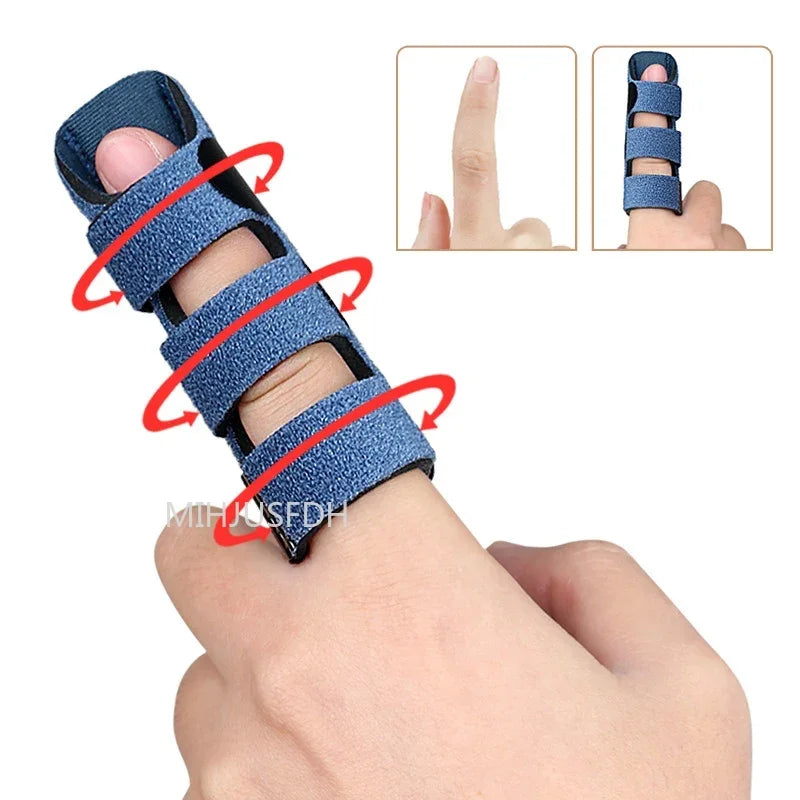 Pain Relief Trigger Finger Fixing Splint Straighten Brace Adjustable Sprain Dislocation Fracture Finger Splint Corrector Support