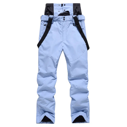 Women and Men's Ski Trousers Windproof Waterproof Snowboarding Winter Outdoor Warm Breathable Snow Male Female Sports Pants