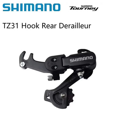 SHIMANO TOURNEY MTB RD TZ31 Tourney TZ31 GS Hook Rear Derailleur/Eye Rear Derailleur 6Speed 7Speed Moutain Bike Cycling