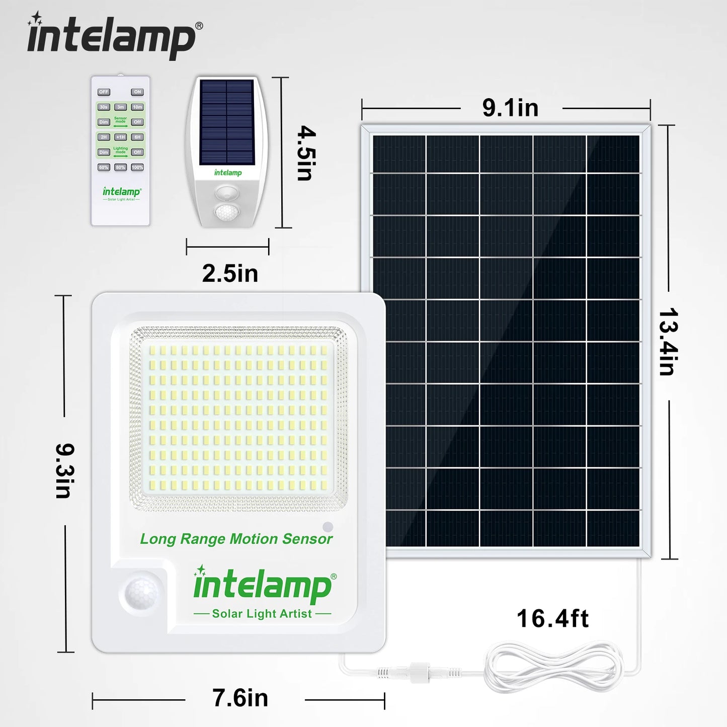 3000LM Solar Light for Outdoor Solar Lamp Sunlight Motion Sensor Light Remote Control Waterproof Garden Street Wall Yard Lamp