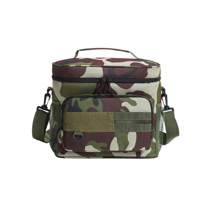High-Capacity Tactical Thermal Cooler Bag Outdoor Insulated Lunch Box Work Leakproof Insulated Durable Lunch Bag for Men Meal Ca