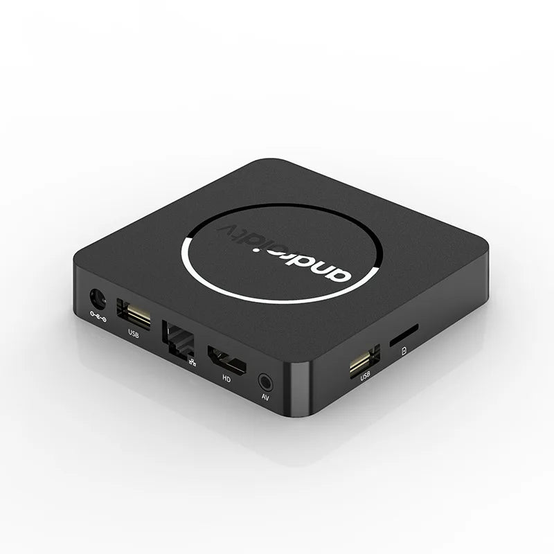 Q10 Android14 8K HDR10+ Smart TV Box Allwinner H313 128G Dual Wifi BT5.0 Set Top Box Media Player with Google Voice AssistantStreaming & Home Media PlayersGoWisse.com