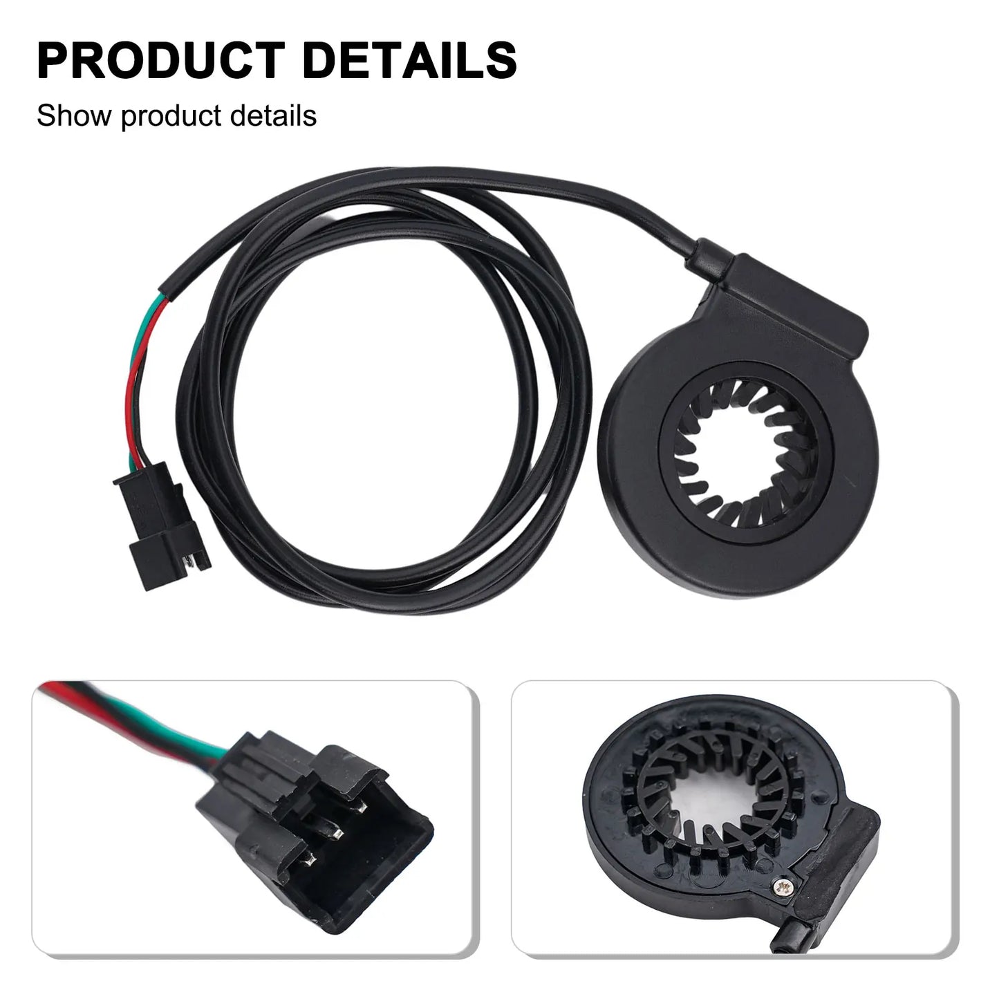 Quality Auxiliary Sensor For Electric Bike Pedal Assist Point 12 Magnetic 1pc For Electric Bicycle For-E-bike PAS Sensor